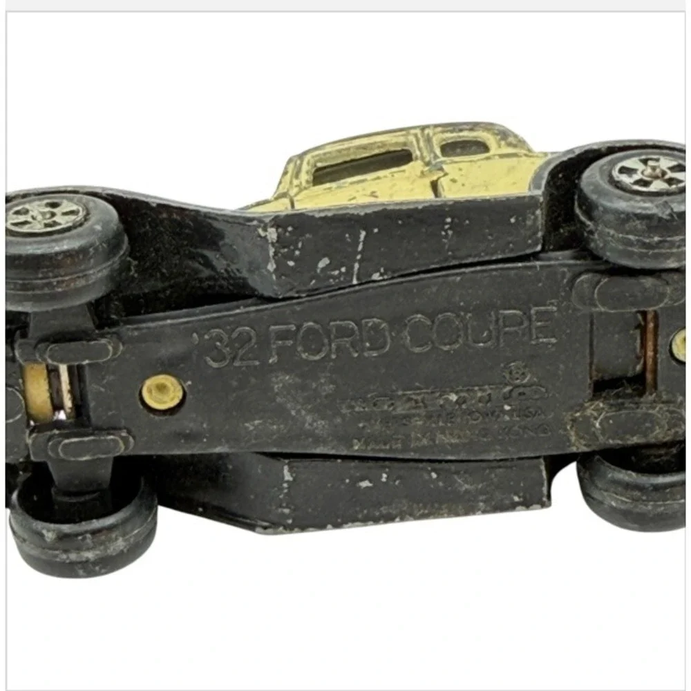 Vintage Midgetoy 32 Ford Coupe Die Cast Car Rockford IL Hong Kong 3